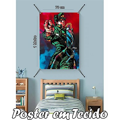 Bandeira Decorativa JoJo's Bizarre Adventure .Mod3